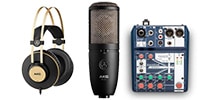 AKG / P420 ＋ K92 ＋ Notepad-5 配信セット
