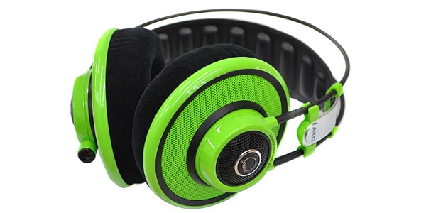 ヘッドホン　AKG Q701 GREEN