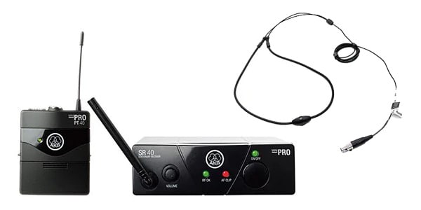 AKG ( アーカーゲー )  / WMS40 CM2Nブラックセット ネックレスマイク、JP1