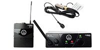 AKG WMS40 LC617BLACKセット　ラベリアマイク  JP1