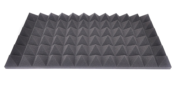 AURALEX オーラレックス Studiofoam Pyramids 4″ 6枚 60cm x 120cm x 10cm チャコール  送料無料 サウンドハウス