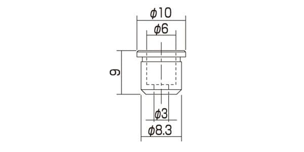 ALLPARTS / AP-0087-003 Black String Ferrules 画像3