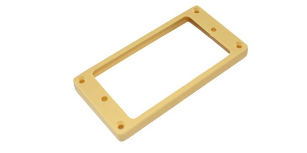 /PC-6733-028 Cream Curved Humbucking Pickup Ring Set for EP