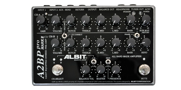 ALBIT BASS PRE-AMP A2BP pro