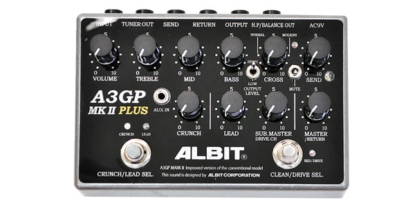 ALBIT GUITER PRE-AMP ギタープリアンプ A3GP MARKII rdzdsi3