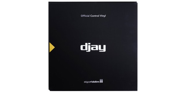 Algoriddim/djay Control Vinyl 1枚 Black 12