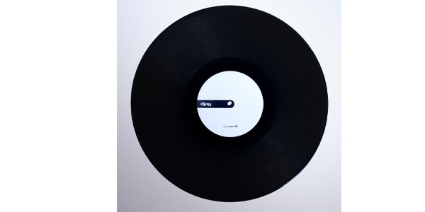 Algoriddim ( アルゴリズム )  / djay Control Vinyl 1枚 Black 12" コントロールバイナル画像2