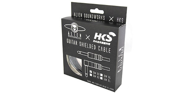 Alien Soundworks ( エイリアン・サウンドワークス )  / Guitar Shielded Cable 3m SS画像3