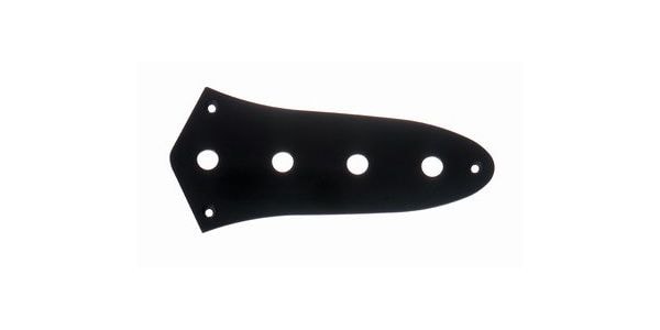 /AP-0640-003 Black Control Plate for Jazz Bass