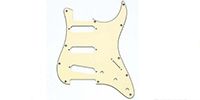 ALLPARTS PG-0552-048 Vintage Cream Pickguard for Stratocaster