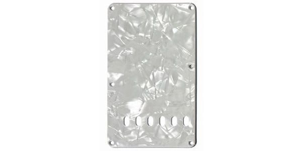 /PG-0556-055 White Pearloid Tremolo Spring Cover