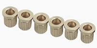 ALLPARTS / AP-0087-B01 Nickel String Ferrules Bulk Pack, 50 Pieces