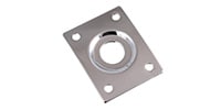 ALLPARTS / AP-0637-001 Nickel Rectangular Jackplate