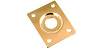 ALLPARTS / AP-0637-002 Gold Rectangular Jackplate
