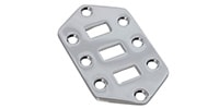 ALLPARTS / AP-0656-010 Chrome Switch Plate for Jaguar