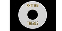 ALLPARTS / AP-0663-025 White Plastic Rhythm/Treble Ring