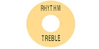 ALLPARTS / AP-0663-028 Cream Plastic Rhythm/Treble Ring