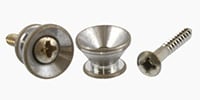 ALLPARTS / AP-0670-007 Aged Chrome Strap Buttons Set of 2