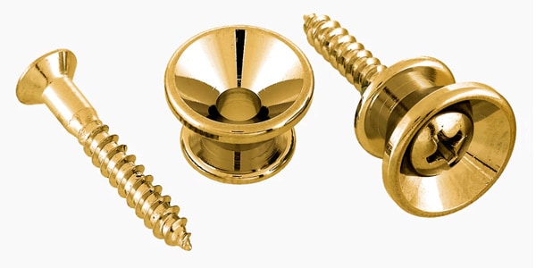 ALLPARTS / AP-0670-B02 Gold Strap Buttons Set of 30