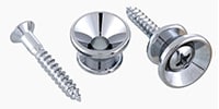 ALLPARTS / AP-0670-B10 Chrome Strap Buttons Set of 30