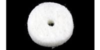 ALLPARTS / AP-0674-025 White Felt Washers, Set of 10