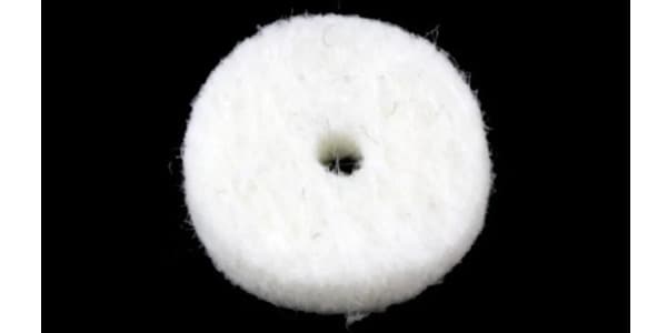 ALLPARTS / AP-0674-025 White Felt Washers, Set of 10