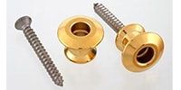 ALLPARTS / AP-6582-002 Dunlop Gold Strap Buttons (2)