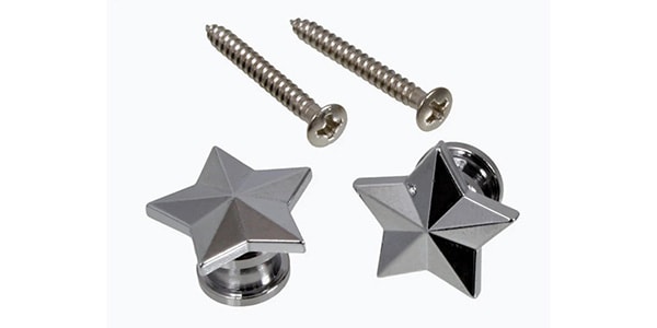 ALLPARTS / AP-6678-010 Star Strap Buttons