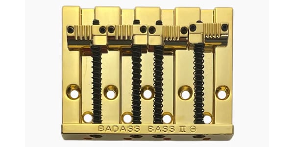 BB-3342-002 Leo Quan Badass II Bass Bridge Gold