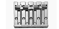 ALLPARTS BB-3342-010 Leo Quan Badass II Bass Bridge Chrome