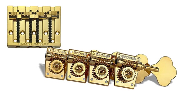 ALLPARTS ( オールパーツ )  / BADASS II＋OGT ベースブリッジ＆ペグセット Gold Large Post