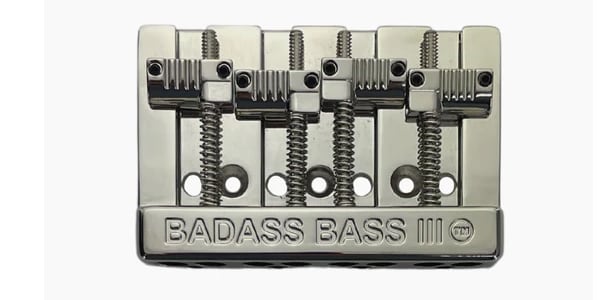 ALLPARTS/BB-3343-001 Leo Quan Badass III Bass Bridge Nickel