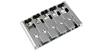ALLPARTS / BB-3431-010 5-String Bridge, Chrome