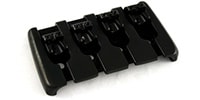 ALLPARTS / BB-3533-003 Black Quick Release 4-string Bass Bridge