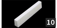 ALLPARTS / BN-0204-B00 Slant Cut Bone Nut Blanks (15個セット)