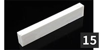 ALLPARTS / BN-0297-B00 Bone Nut Blanks (15個セット)