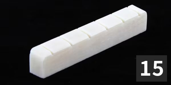 ALLPARTS ( オールパーツ )  / BN-2201-B00 Classical Guit Slot Bone Nuts (15個セット)