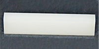 ALLPARTS / BN-2221-025 Nylon Blank Nut 1 44.5x9.6x4.8mm