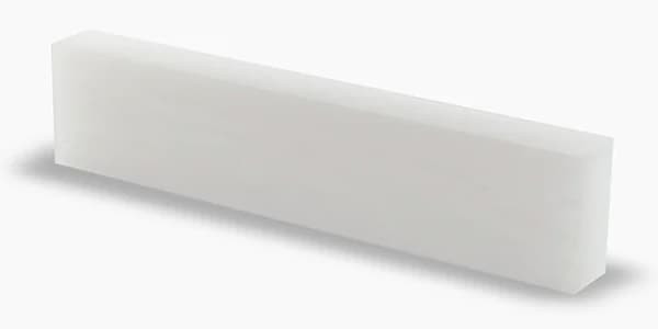 ALLPARTS / BN-2221-025 Nylon Blank Nut 1 44.5x9.6x4.8mm画像2
