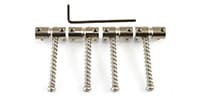 ALLPARTS / BP-0025-001 Nickel Bass Bridge Saddles