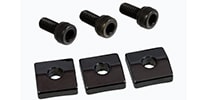ALLPARTS / BP-0116-003 Black Nut Blocks (Qty 3)