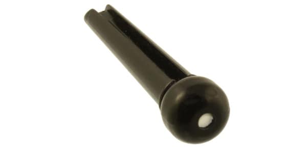 ALLPARTS ( オールパーツ )  / BP-0679-023 Black Plastic Dotted Bridge Pins 6 Pack