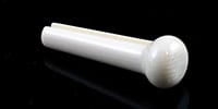 ALLPARTS / BP-0688-000 Woolly Mammoth Ivory Bridge Pins, 6 pcs