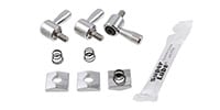 ALLPARTS BP-1016 Tone Vise Keyless Locks for Floyd Rose Chrome