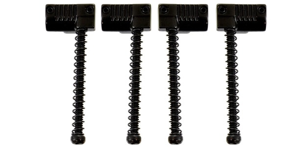 ALLPARTS ( オールパーツ )  / BP-2071-003 Grooved Saddles for Omega & Badass Bridge Black
