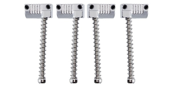 ALLPARTS ( オールパーツ )  / BP-2071-010 Grooved Saddles for Omega & Badass Bridge Chrome
