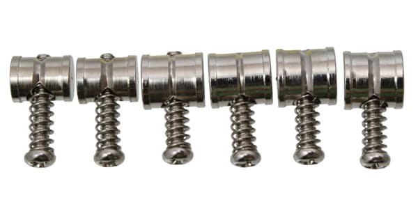 ALLPARTS ( オールパーツ )  / BP-2146-001 Bridge Saddles for Mustang, Set of 6