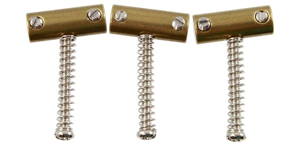ALLPARTS / BP-2328-008 Tilted Brass Saddles