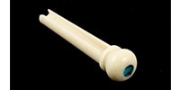 ALLPARTS / BP-2848-000 Camel Bone and Turquoise Bridge Pins (Qty 6)