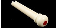 ALLPARTS / BP-2849-000 Camel Bone and Red Jasper Bridge Pins